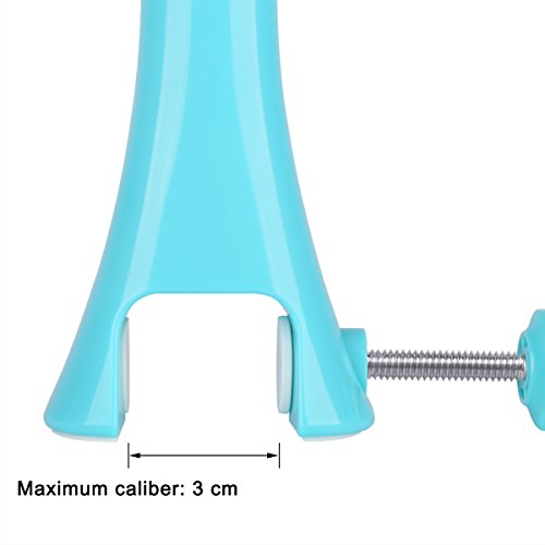 Totoose Handventilator batteriebetrieben Leise USB Clip Mini Einstellbarer Ventilator (Blau) - 9