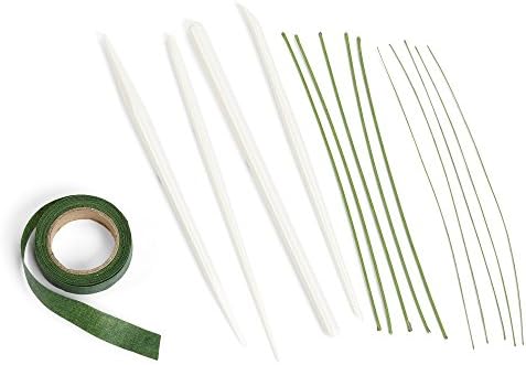 Martha Stewart Floral Tool kit, clay, White