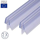 ✔ UNIVERSELL EINSETZBAR: Ideal als Ersatzdichtung zum austauschen Ihrer bestehenden Dichtleiste. Sie können die Duschabdichtung & Gummilippe einfach vor Ort mit einer Puk Säge, Laubsäge oder Cutter Messer auf die passende Länge zuschneiden und kürzen