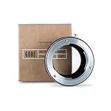 Ermöglicht die Verwendung eines Minolta Rokkor (SR / MD / MC) Objektiv an einem Kameragehäuse mit Fujifilm X-Bajonett. Kompatibel mit (aber nicht ausschließlich darauf beschränkt): X-Pro1, X-Pro2, X-T1, X-T2, X-T10, X-T20, X-E1, X-E2, X-E2S, X70, X100F, X100T, X-A1, X-A2, X-A3, X-A10, X-M1 Kameras