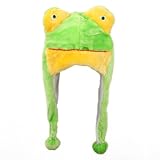 V-SOL Sombrero / Gorro De Felpa Para Adulto Y Niños Animal Rana