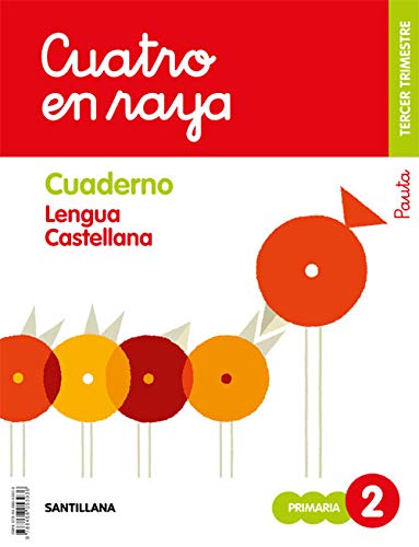 GLOBALIZADO CUATRO EN RAYA CUADERNO LENGUA PAUTA 2 PRIMARIA 3 TRIM