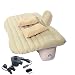 Produktbild FreeTec Auto Luftmatratze Bewegliche Luftbett Rücksitz Couch mit Baffle für Reisen Camping Outdoor Aktivitäten SUV, Limousinen und Trucks, PVC(Beige)