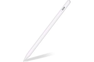 TQQ Pencil Compatible iPad 2018-2025, 2X Faster Charge, Pixel Precision, Tilt Sensitive Stylus Pen for Apple iPad 11/10/9/8/7/6th Gen, Pro 12.9/11/13 Inch M4, Air 3/4/5/M2/M3, Mini 5/6
