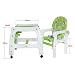 Seelux 3in1 High Chair Table & Chair Set Adjustable Rocking Chair (Green)