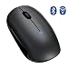 Produktbild TOPELEK Bluetooth Maus, Kabellose Maus, 4.0 & 2.4G Wireless Laptop Maus mit Einstelleable, Funkmaus mit 2400 DPI & USB Nano Empfänger Für PC Laptop iMac MacBook Microsoft Pro, Office Home