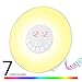 Produktbild Wecker Wake Up Light Lichtwecker, mit 7 Wecktöne (inkl. 2Naturklänge und FM), 7Farben, 10Dimmstufen, Sonnenaufgangssimulator, Nachtlicht mit Adapter, Wecker für Kinder oder Erwachsene