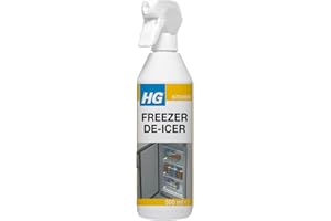 HG 500ml Fridge Freezer De-Icer - Quick-Acting Ice Remover & Defrosting Spray for Fast Cleaning