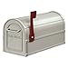 Produktbild Salsbury Industries 4850A-NIC Antique Rural Mailbox, Nickel by Salsbury Industries