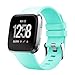Produktbild Smart Uhrenarmband für Fitbit Versa Smartwatch, vneirw Weich Silikon Armbanduhr Ersatz Band Armband Armband Batterien Zubehör, Minzgrün