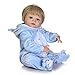 Produktbild Fantasyworld 56CM Silikon Reborn-Baby-Puppen lebendig Naturgetreue Baby-Puppen Realistische Bebe Reborn Babys Boy Toys tragen Coral Velvet Kleidung