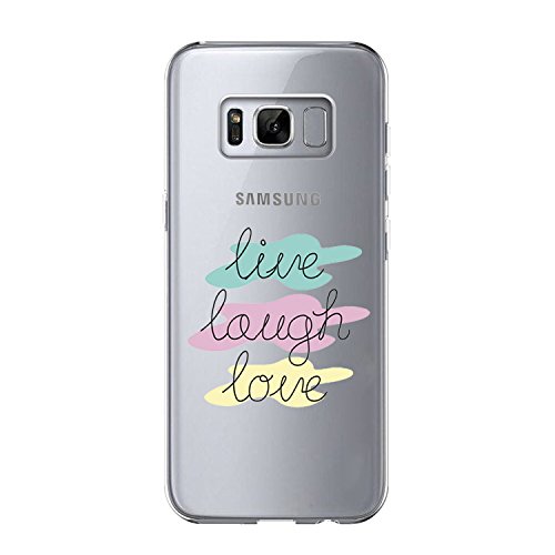 Qissy Carcasa Galaxy S8 Silicona Ultra Delgado de Estuche Carcasa Trasera para Suave Lindo Animales Panda Protective Case Cover para Samsung Galaxy S8 Plus  Samsung Galaxy S8  J 