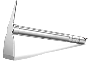 LANYOTA Gardening Hoe, 2 in 1 Shovel and Pickaxe, Digging Hoe Garden Tools Heavy Duty Stainless Steel Vegetable Flower Planting Digging Gadget