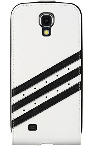 Adidas BXAD15680 - Funda flip con tapa para Samsung Galaxy S4  Blanco Negro