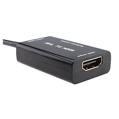TOOGOO (R) Marke Micro MHL USB HDMI Adapter/ Konverter/ HDTV AV-Kabel fuer HTC Samsung Galaxy S2 schwarz - 4