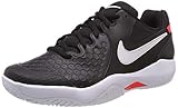  Nike Air Zoom Resistance, Zapatillas de Tenis para Hombre, (Black/White-Bright Crimson 003), 42 EU