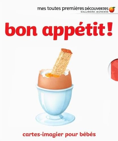 Bon appétit !: Cartes-imagier pour bébés