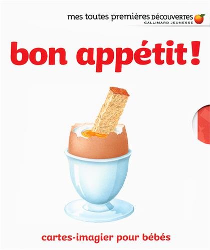 Bon appétit !: Cartes-imagier pour bébés