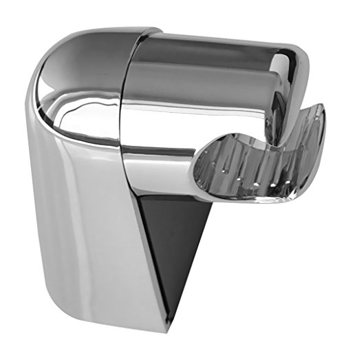 MagiDeal Modern Chrome Handbrause Halterung Brausehalter Duschkopfhalter Bad Wand Montiert-360 ° Drehbar - 7