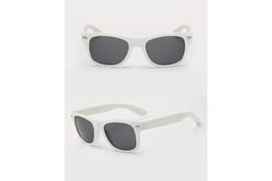KIZRR Kids/Childrens Size - White Classic Sunglasses! Boys Girls Unisex