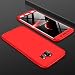 Produktbild KeKeYM S6 Case Hülle, Galaxy S6 [Hybrid Hard PC] 360 Grad Schutz 3 in 1 Slim Hülle, Shockproof Hülle Full Body Coverage Schutz Schutzhülle für Samsung Galaxy S6 - Rot