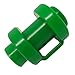 Price comparison product image BM-Global 8 x Trampoline Net Pole End Caps Caps Diameter 25 mm Green