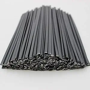 98 Inch Black PP (Polypropylene) Plastic Welding Rods for Car Bumper Repair Tools Hot Air Welder Machine