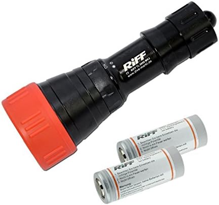Riff TL MK3 Diving Torch Includes Replacement Battery Set