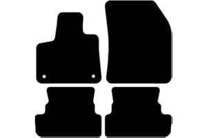 Kovvar Tapis de Sol Compatible avec Opel Grandland 2017-2024 Correspondant à la Version: Grandland (X) | Plug-in Hybrid | Qualité: Basic