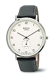 Boccia Herren-Armbanduhr Analog Quarz Leder 3592-01