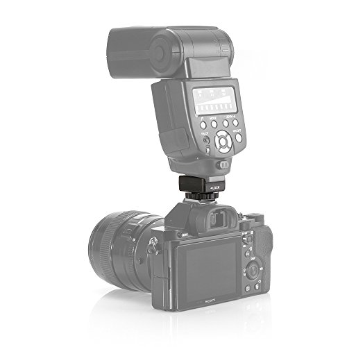 Fotga adaptateur de sabot Hot Shoe convertisseur de Flash pour appareil photo Sony cam  scopes Sony A7 A7R A7II A7S A6000 NEX-6 A99 A58 RX1 RX1R RX10 RX100M VG900E VG30E CX900E AX100E  fonctionne avec une Version de Flash pour Canon  HC-511