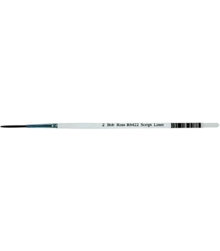 Pinceau Paysage Bob Ross – Largeur 1″ (2,5 Cm), Poils Naturels, Technique Humide-sur-humide – Idéal Peinture Acrylique/huile, Made In USA
