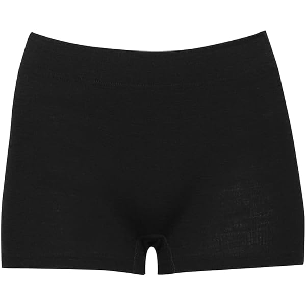 Onderbroeken Dames Sensor 100% Merino Wol Active Slip Dames Zwart