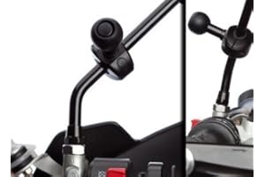 ULTIMATEADDONS Ultimate Addons Scooter Moped Bike Mirror Mount Attachment with 25mm 1" Ball ...