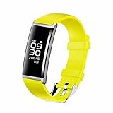 Lemumu Kompatibel mit IOS für Android Ultra Slim-IPS-Bildschirm für Schritt Herzfrequenz schlafen Überwachung Bluetooth Smart Watch