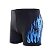 Produktbild Bigherdez Badebekleidung Männer Badehose Heiße Badeanzüge Boxershorts Flamme Print Badeanzug Strand Leichte Shorts Tragen