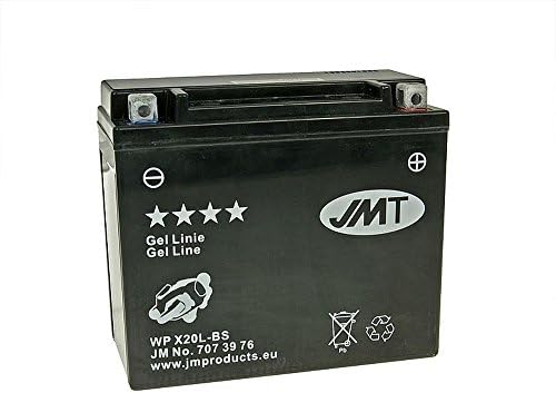 Battery JMT GEL - YTX20L-BS 12 Volt - HARLEY DAVIDSON XL/XLH Sportster 1200 97-05