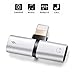 Price comparison product image Headphone Adapter for iPhone 7/X 4 in 1 iPhone Audio Adaptor Support Audio+Charging+Call+Volume Control Audio Splitte and Charging Adaptor for iPhone XS/MAX/XR/X/8/8Plus/7/7Plus Compatible iOS 12 mini