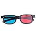 Produktbild Universal Black Frame Rot Blau Cyan Anaglyph 3D Brille 0,2 Mm Für Movie Game DVD