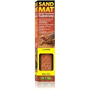 Exo Terra Sand Matte groß 43 x 88 cm - Sandmatte fürWüstenterrarien