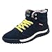 Produktbild MAYOGO Winterschuhe Herren Outdoor Sportlich Boots Sneaker Turnschuhe,Warm Gefüttert Freizeit Wildleder Arbeitsstiefel Rutschfest Hoch-top 38-44
