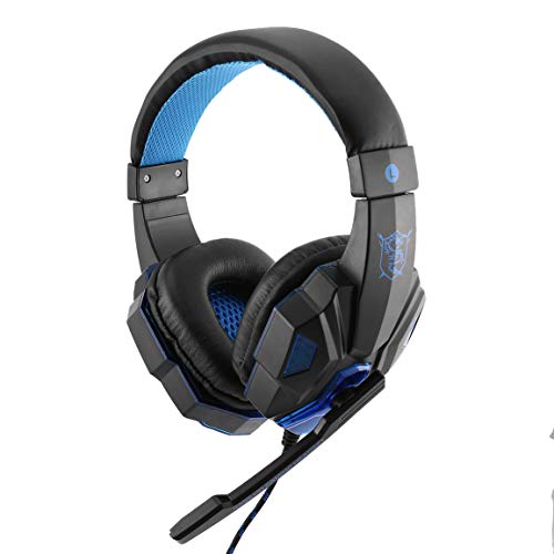 Preisvergleich Produktbild Jiobapiongxin SY830MV Gaming Headset mit Mic-Sound Klarheit Rauschunterdrückung Kopfhörer LED Lichter für Computerspiel für PS4 / Xbox-ONE JBP-X