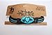 Produktbild Leather & Cord Friendship Bracelet With Blue Heart Decoration (Surf, Surfer Style Wristband), Adjustable Fitting, Unisex by OFA Products