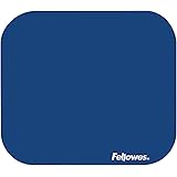 Fellowes tappetino mouse Soft in Blister, durevole e facile da pulire, superficie antiscivolo, mouse pad blu