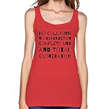 Características: Camisa sin mangas cómoda. Nuestra camiseta informal sin mangas no se encoge y con el tamaño regular, que no es ni demasiado apretado ni demasiado holgado, va bien con pantalones cortos o tacones altos en verano, puede usarlo en su Oficina o en la fiesta.