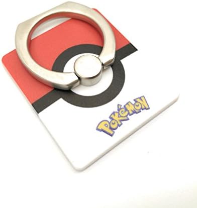 Pokémon Go Mobile Phone Finger Ring Holder for Extra Grip Zinc Alloy Metal Ring Stand Compatible with all Smart Phones and Cases such as iPhone / iPad / Samsung / Huawei - Original from Picaso.