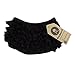 Metallimonsters Black Ruffle Bloomers (0-6 months)