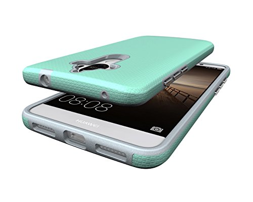 HuaWei Mate 9 Funda Armadura Protector Funda Prueba de Golpes Protecci  n de Doble Capa TPU   Hard PC Caso de La cubierta Protectora para HuaWei Mate 9  Verde 