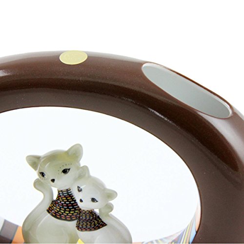 Goebel 66-800-28-5 Porzellan Vase, Afrikan Kitty - 5