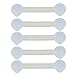Imported 5Pcs Door Drawer Cabinet Cupboard Wardrobe Baby Kids Safety Locks Latch Blue RS.275.00